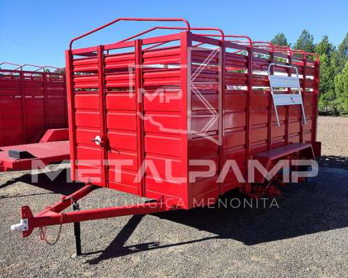 Carro Vaquero. Caballo. Jaula Hacienda. Metalpamp