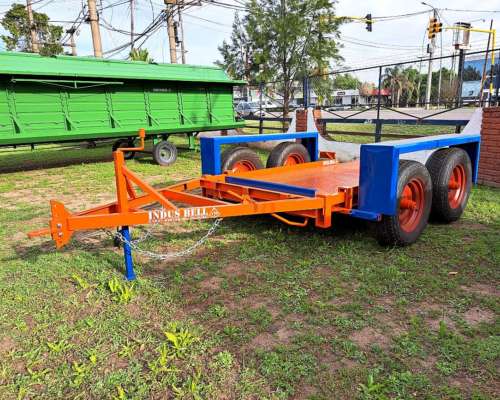 Trailers Basculante para Tractor Sampi Auto Elevador