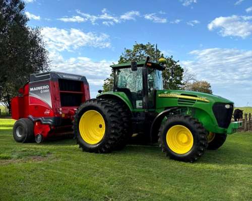 Rotoenfardadora Mainero 5888. Impecable. 2500 Rollos