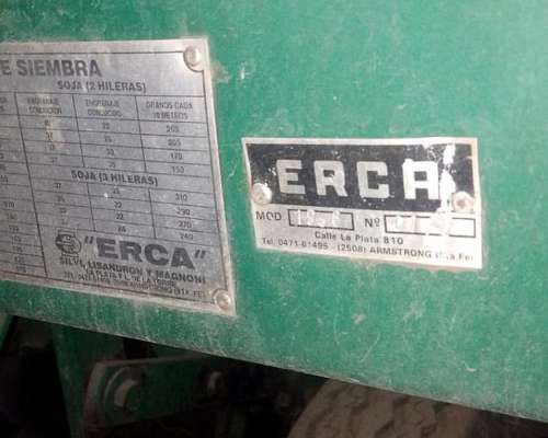 Sembradora Erca 10 Surcos a 70cm.