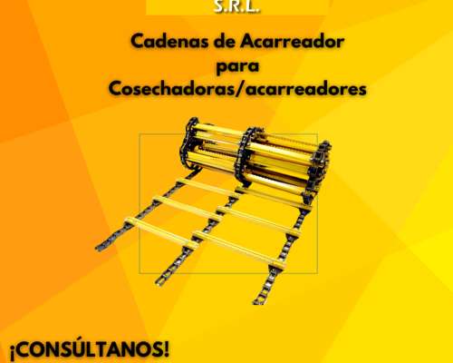Cadenas de Acarreador para Cosechadoras/acarreadores