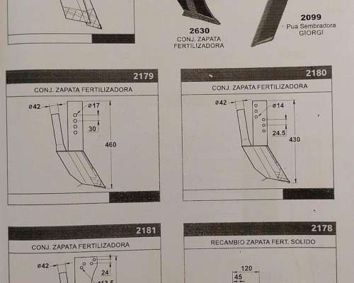 Púa Fertilizadora con Guía Tubo