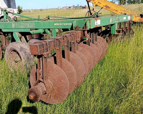 Rastra de Disco Pampero Modelo Rii.