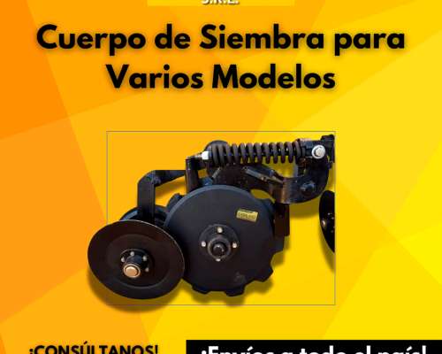 Cuerpo de Siembra para Varios Modelos Envíos a Todo el País