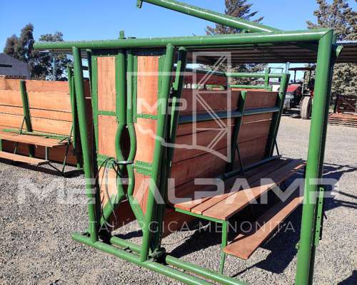 Manga Reforzada de Caño Petrolero y Madera