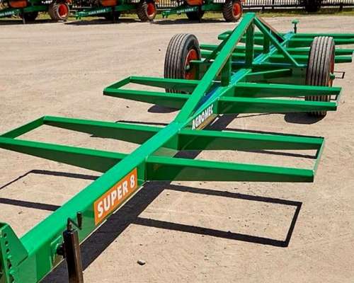 Transportador de 8 Rollos Agromec (t8r Super 8 E)