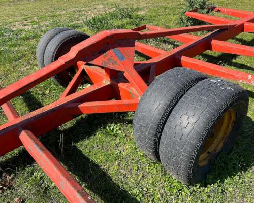 Carro Porta Transportador 8 Rollos Robusto con Duales