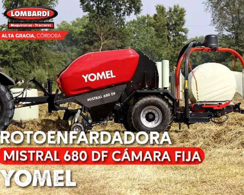 Rotoenfardadora Mistral 680 DF Cámara Fija - Yomel
