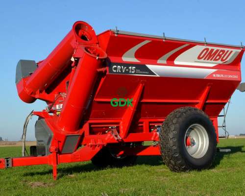 Tolva Autodescargable CRV15 C/ Goma y Balanza- Ombu