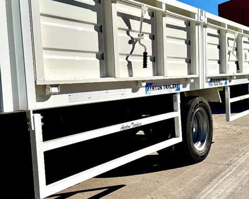 Carrocería Multiuso Baranda Volcable Camión Industrias Jep.