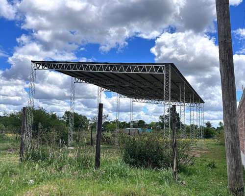Estructura de Tinglado de 12x20mts