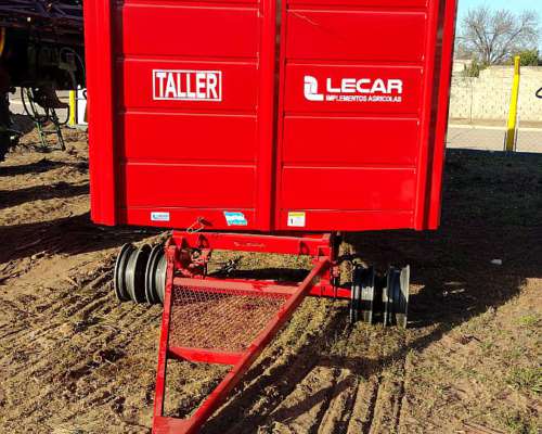 Acoplado Taller Lecar 5x2.10 Nuevo