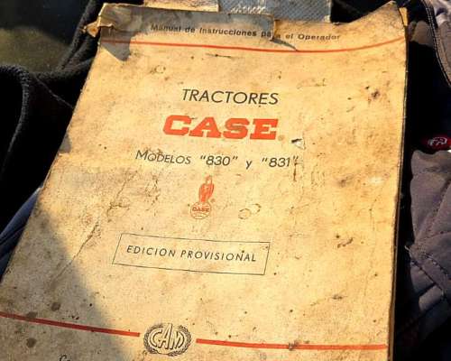Tractor Case 830, con Hidraulico