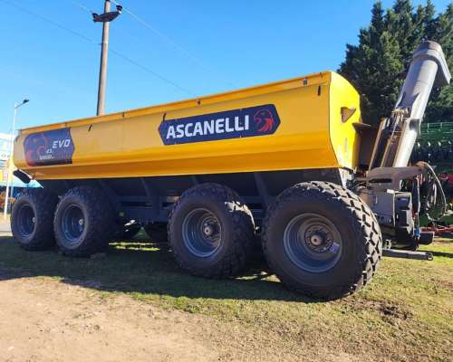 Tolva Autodescargable Ascanelli 43 Toneladas Bidireccional