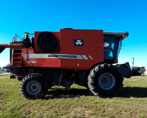 Cosechadora Massey Ferguson 9790 + Plataforma MBO