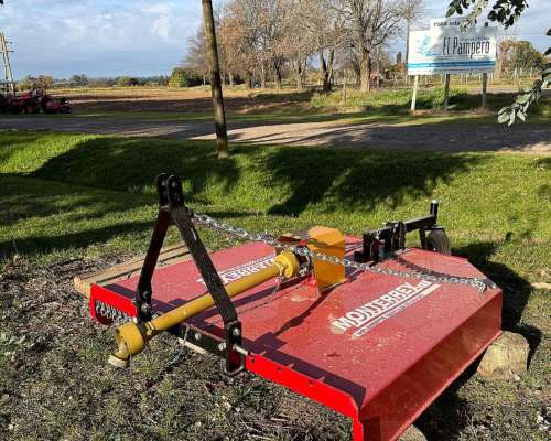 Desmalezadora 1.70 Mts para 3 Puntos con Rueda de Apoyo