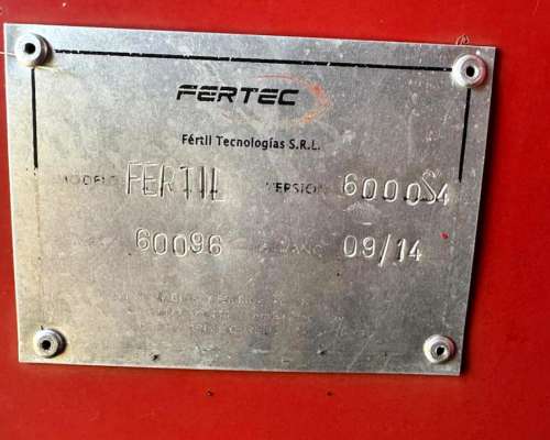 Fertilizadora Fertec Fértil 6000
