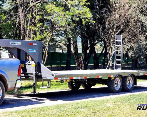 Tráiler Semirremolque Balancín Homologado para 6/7 TN 2 Ejes