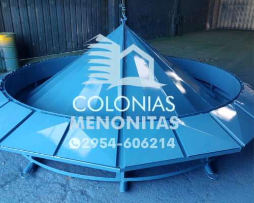 Silos Comedero Base Reforzada - Colonias Menonitas