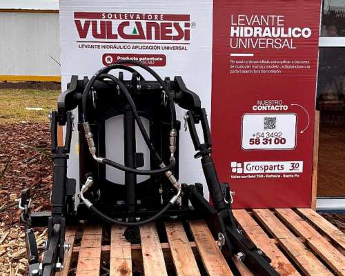 Levante Hidráulico Tres Puntos Aplicación Universal