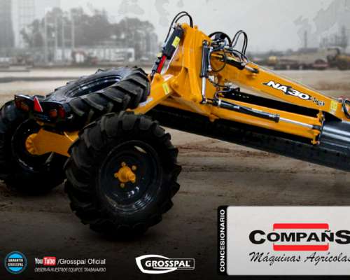 Niveladora Grosspal de Arrastre, NA30 MAX