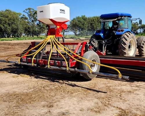 Sembradora/fertilizadora Yomel - Spin 500 FAN - Electrica