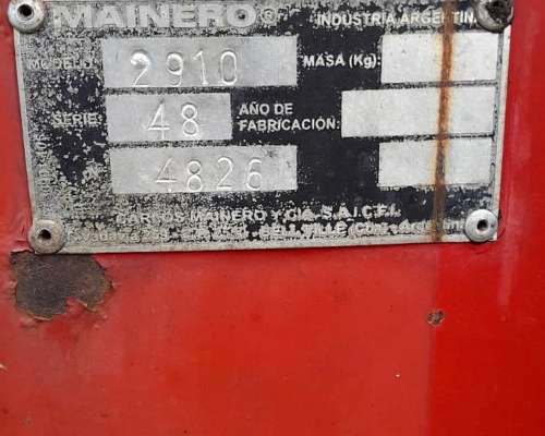 Mixer Mainero Modelo 2910
