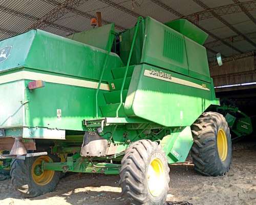 Cosechadora John Deere 1450, 5.000 Hs Motor, con Maicero