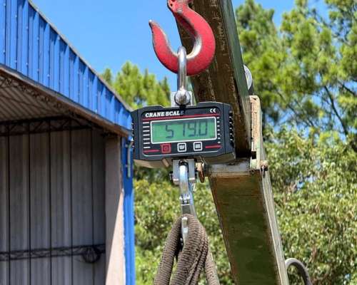 Balanza de Gancho Digital. Capacidad de 2000kg.