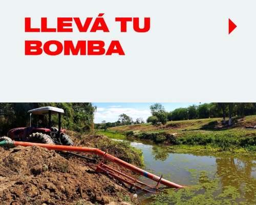 Bomba de Agua Portátil de Alto Caudal