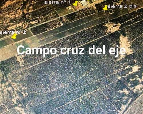 Vendo Campo en Cruz del Eje. B