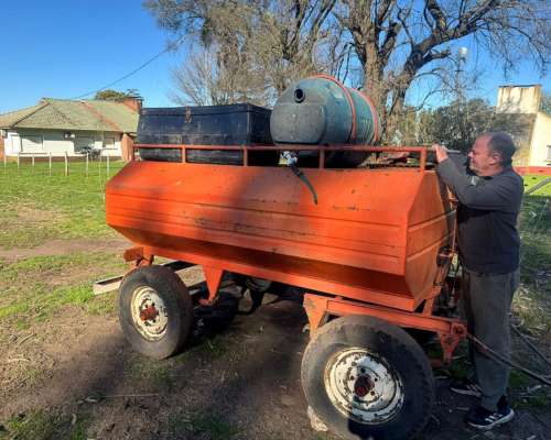 Tanque 2000 Litros con Tanque de Agua
