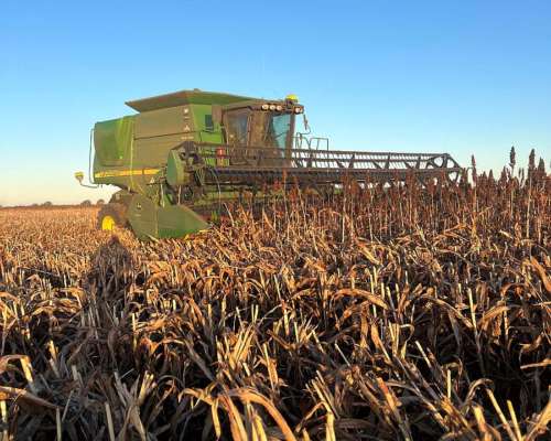 John Deere 9750 Sts. año 2007. Plataforma 30 Pies