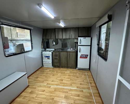 Casilla Rural PPG 8.00 X 2.60 con Taller para 4 Personas