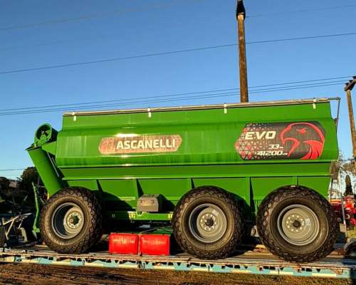Tolva Autodescargable Ascanelli de 33 TN Linea EVO
