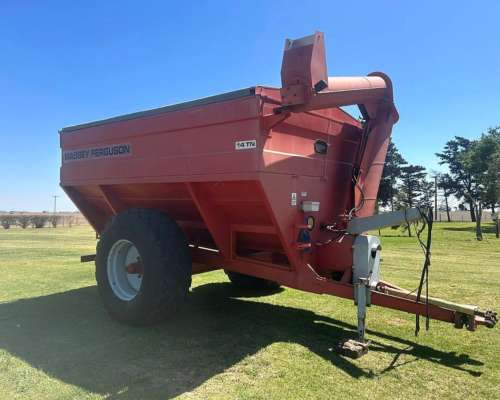 Tolva Autodescargable Agromec, año 2000, 14 TN, Balanza Magr