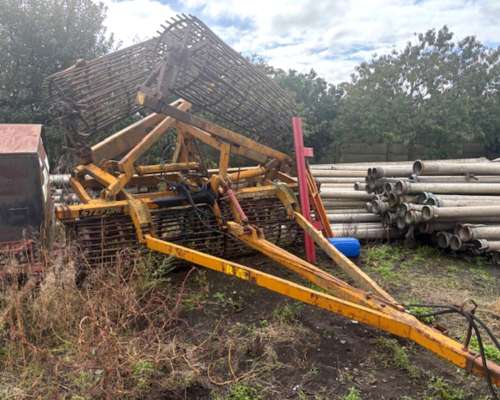 Ratras Giorgi G-2000 con Peine de 60 Discos + Rolo Stefoni