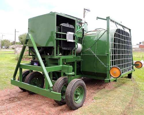 Embolsadora de Forraje 9/10 Pies con Motor 160hp Metabel