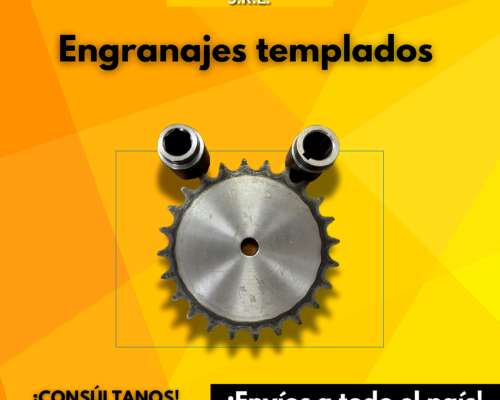 Engranajes Templados Todas las Medidas y Tamaños