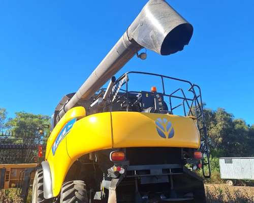 Cosechadora NH CR6080 Mod 2016, 3600 Hs Trilla, Draper 35