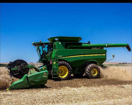 Cosechadora John Deere - Servicio Menor Consumo de Combustib