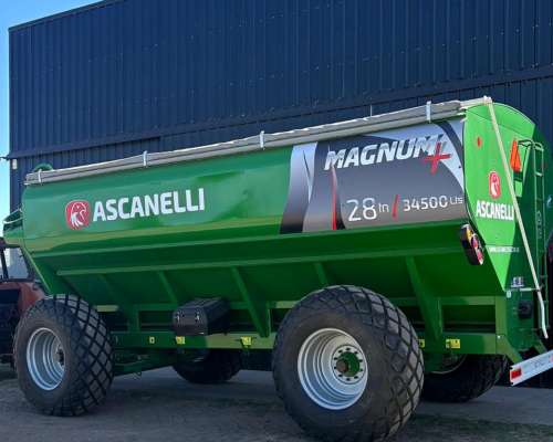 Tolva Autodescargable Ascanelli Magnum+ 28 TN, Nueva.