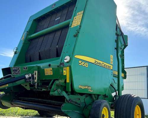 Rotoenfardadora John Deere 568 Megawide en Buen Estado