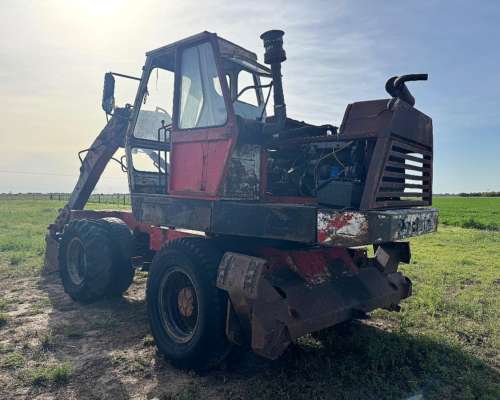 Retro Excavadora Poclain Usada