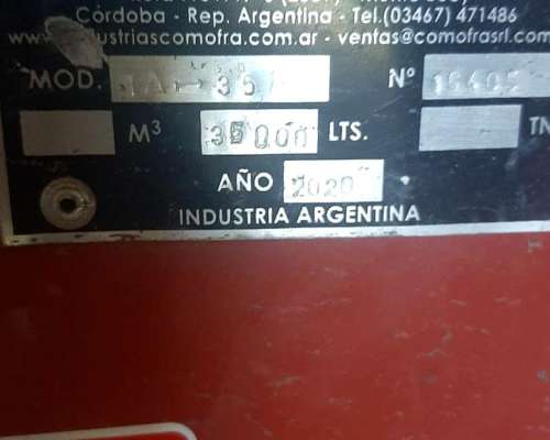 Usada - Tolva Comofra - 28tn - 2 Ejes - Balanza- año 2020