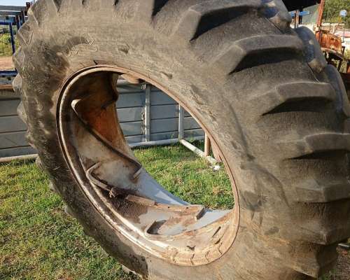 2 Cubiertas 18 4 38 Armadas con Llantas + Cubierta Sola