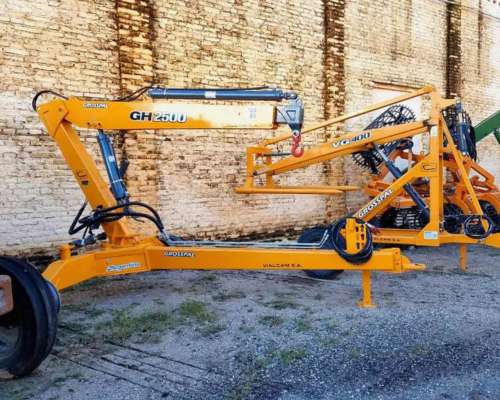 Grua Grosspal GH 2500 Multipropositos Levanta 6 Metros