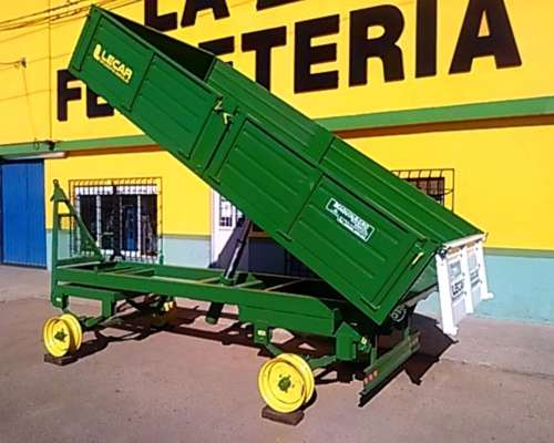 Acoplado Volcador 4 TN. D/trasera Lecar