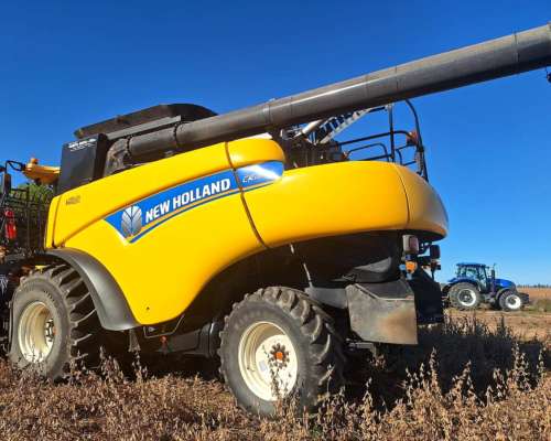 Cosechadora NH CR6080 Mod 2016, 3600 Hs Trilla, Draper 35