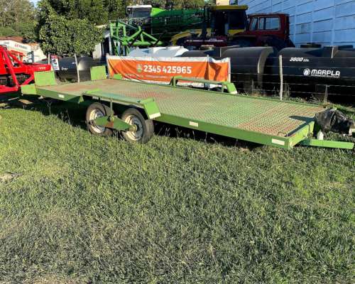 Trailer para Camioneta Balanzón con Malacate